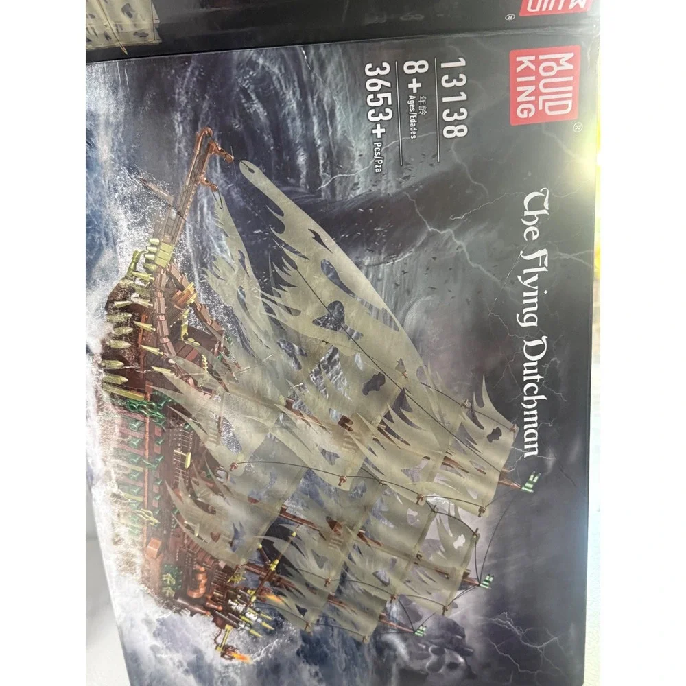 Mould King 13138 The Flying Dutchman Ghost Ship Building Set 3653 Ps Pirate Ship